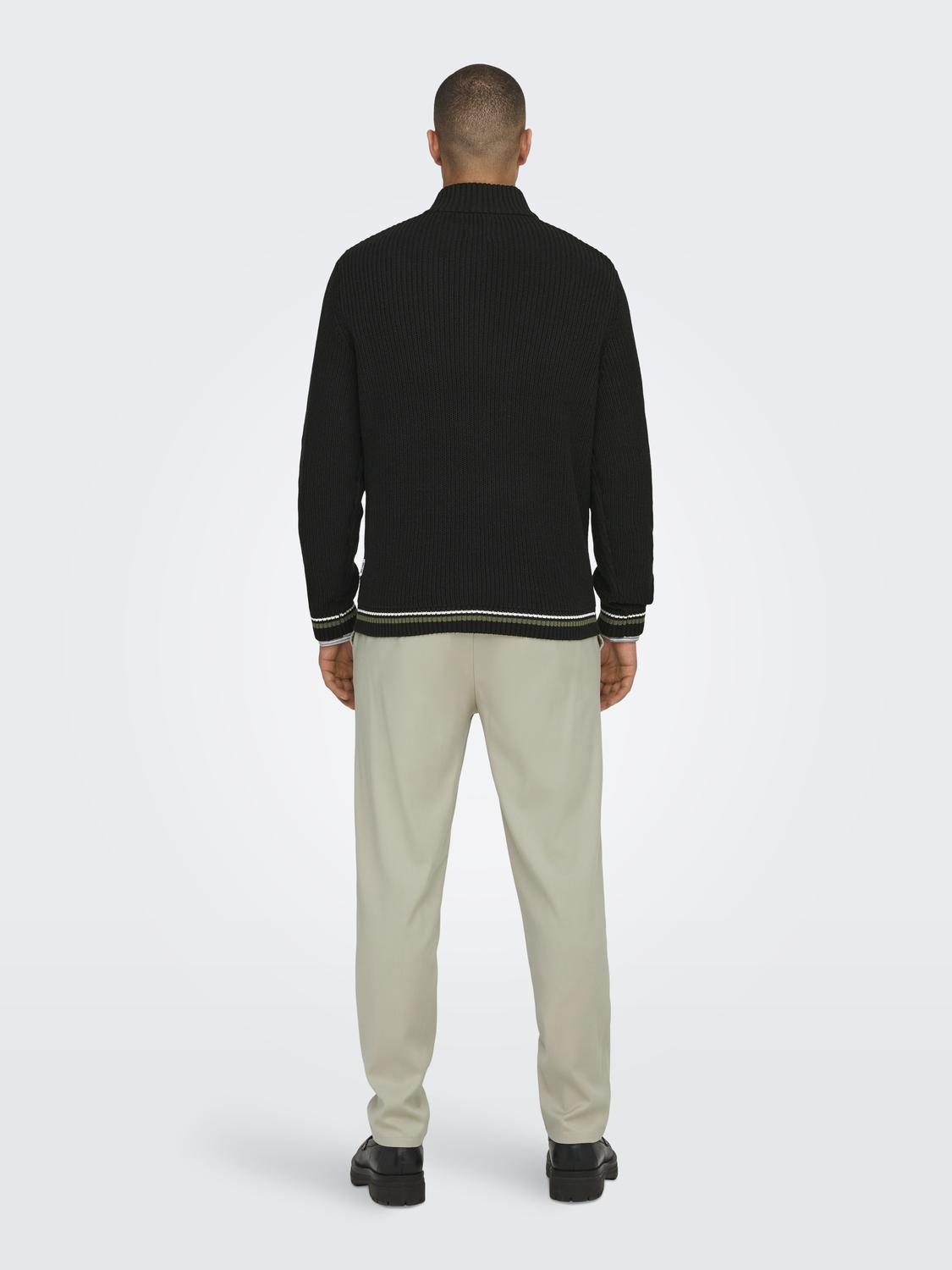 ONSLIMA LIFE REG 5 MIX BOX KNIT BTS (Black)