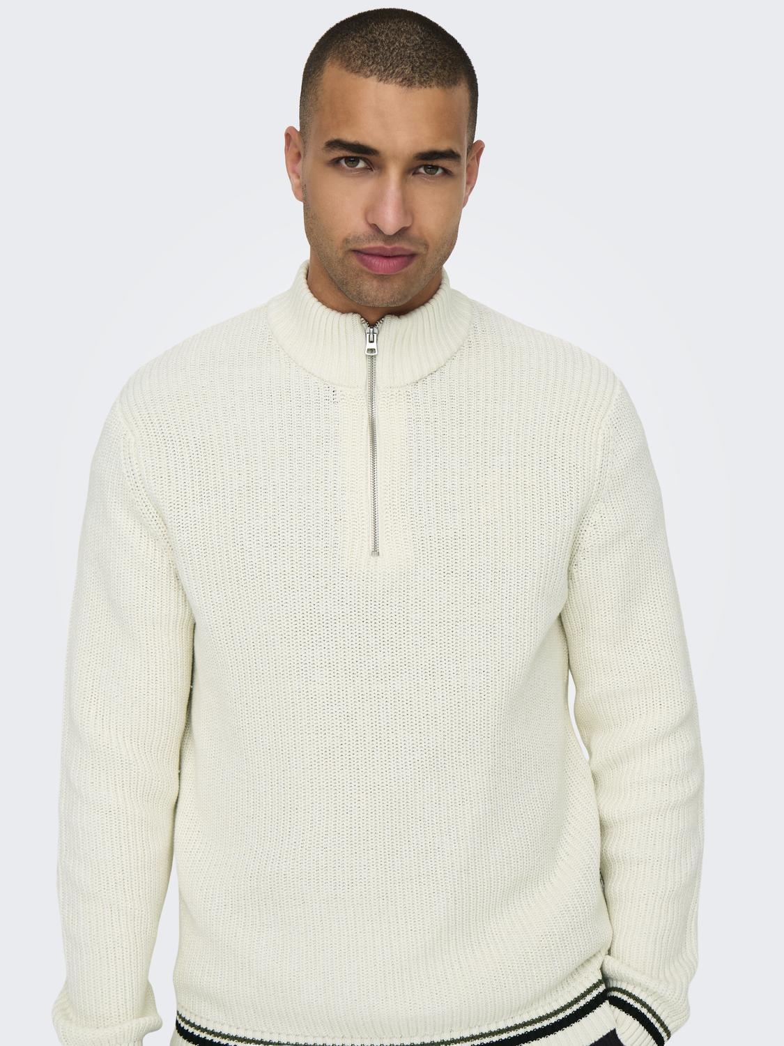 ONSLIMA LIFE REG 5 MIX BOX KNIT BTS (Cloud Dancer)