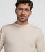 M-3040-KWR269 Men Knitwear Round Neck Basic (7137 Ecru)