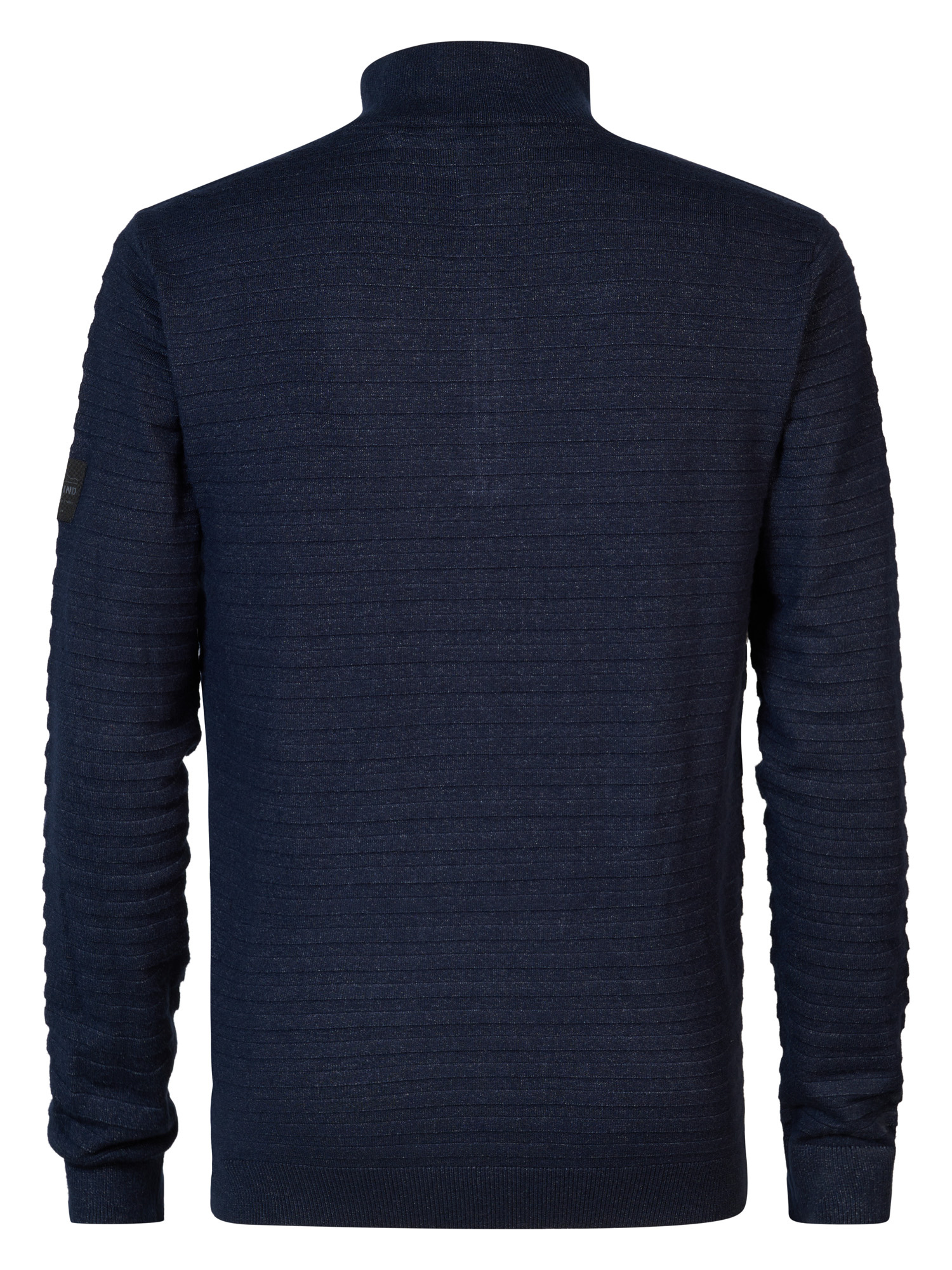 M-3040-KWC220 Men Knitwear Collar Basic (5120 Sky Captain)