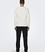 ONSKICKER LIFE REG 3 CABLE CREW KNIT (Antique White)