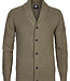 M-3040-KWC282 Men Knitwear Collar Cardigan (7140 Oak)