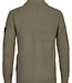 M-3040-KWC282 Men Knitwear Collar Cardigan (7140 Oak)