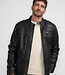 M-3040-JAC106 Men Jacket PU (9091 Dark Black)