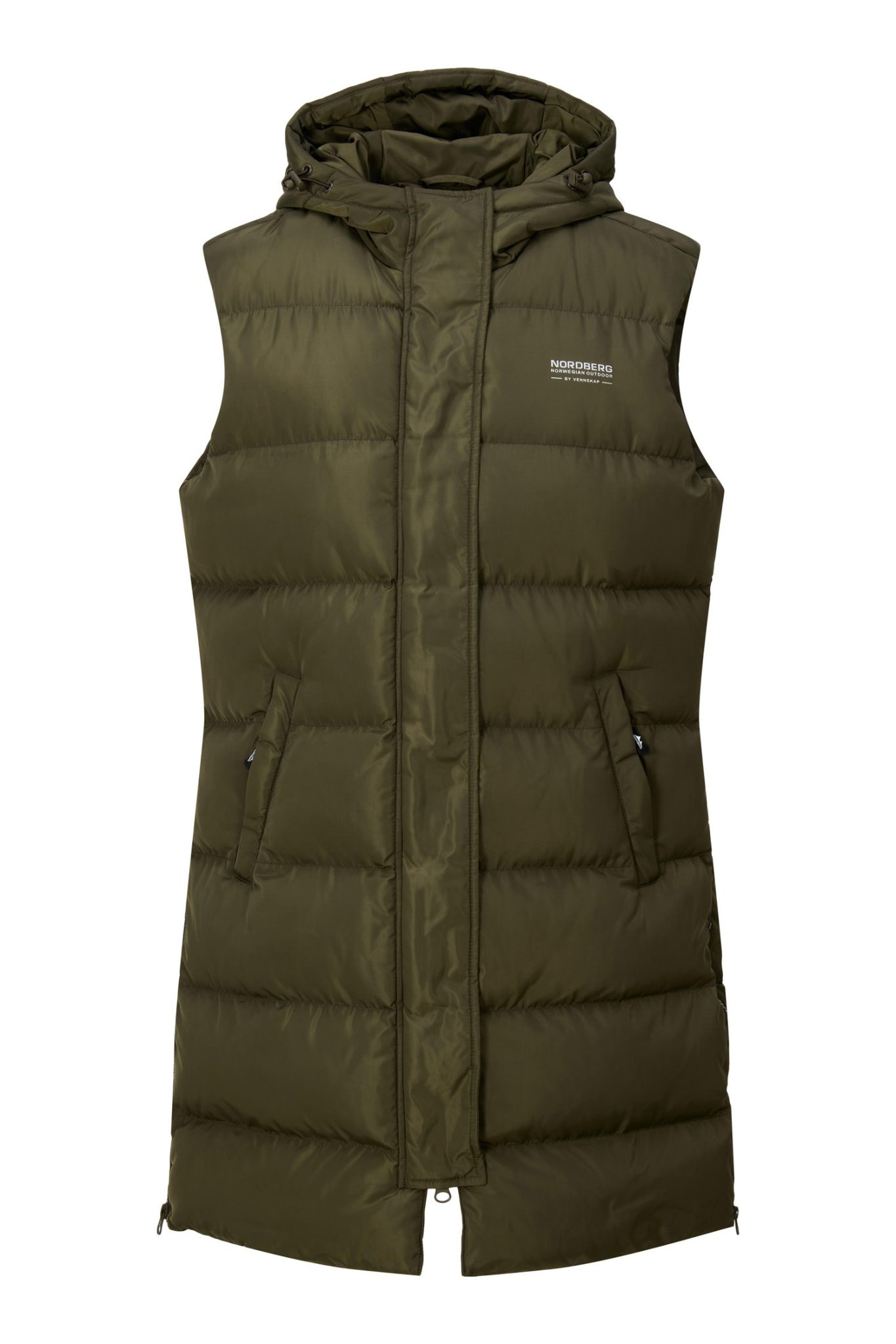 HELLE Ladies Puffy Bodywarmer (Army)