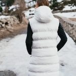 HELLE Ladies Puffy Bodywarmer (Off White)