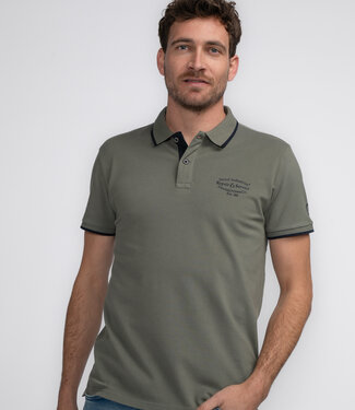 Petrol Industries M-3040-POL913 Men Polo Short Sleeve (6165 Dark Sage)
