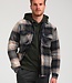 424743 QUILTED JACKET (KHAKI BROWN)