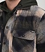 424743 QUILTED JACKET (KHAKI BROWN)