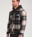 424743 QUILTED JACKET (KHAKI BROWN)