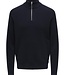 ONSPHIL REG 12 STRUC HALF ZIP KNIT NOOS (Dark Navy)