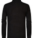 M-3040-KWC237 Men Knitwear Collar (9091 Dark Black)