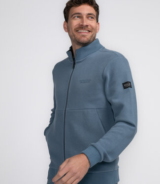 Petrol Industries M-3040-SWC327 Men Sweater Collar Zip (5183 Light Shadow)