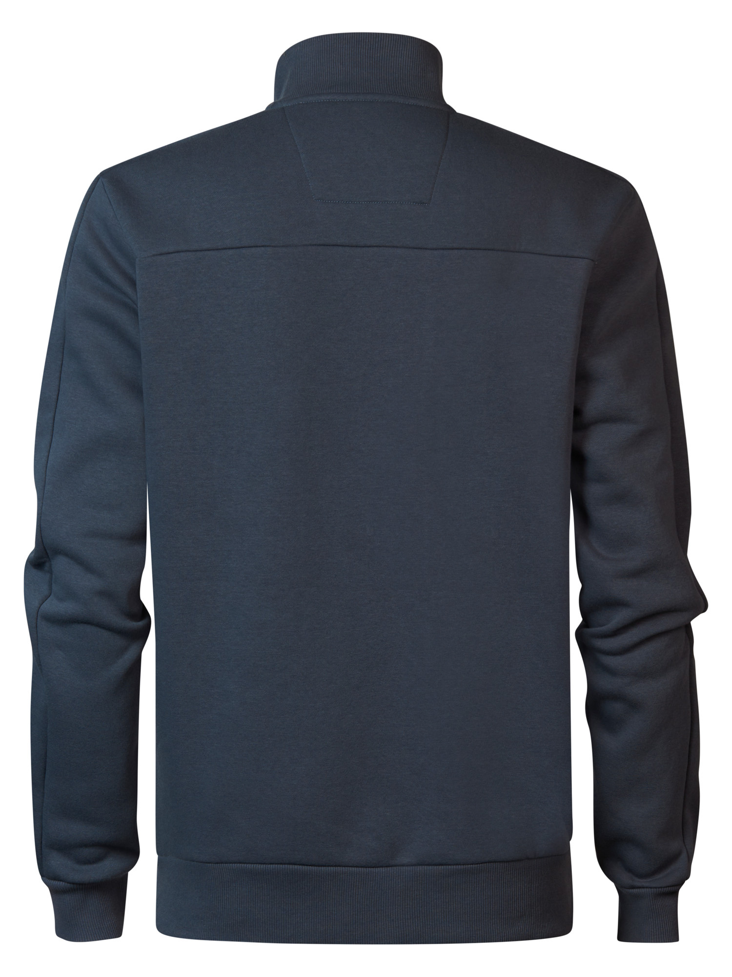 M-3040-SWC307 Men Sweater Collar Zip (5185 Midnight Blue)