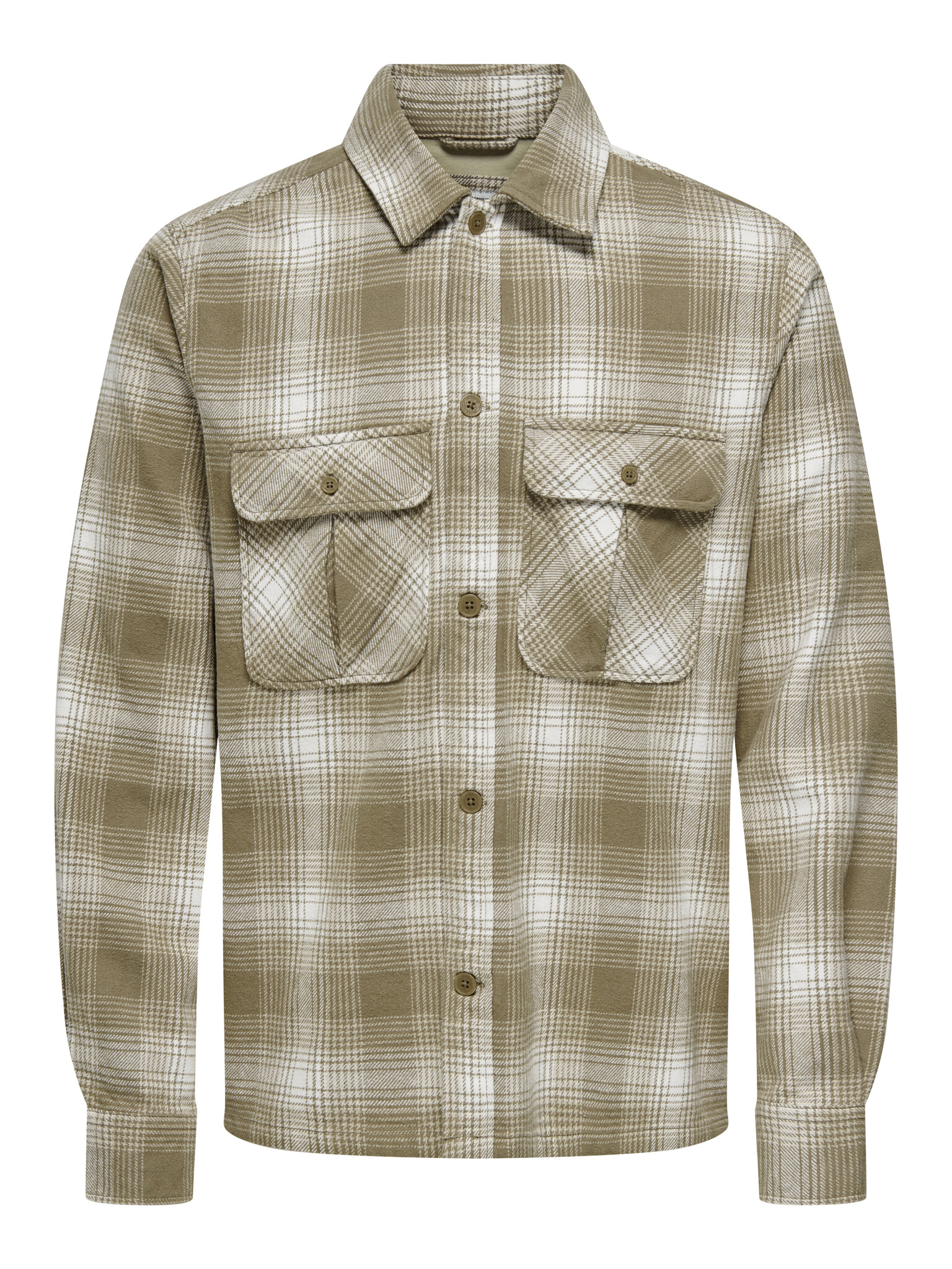 ONSCEDRIC LIFE CHECK OVERSHIRT ( FALLEN ROCK)
