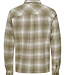ONSCEDRIC LIFE CHECK OVERSHIRT ( FALLEN ROCK)
