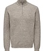 ONSTEGAN REG 5 WOOL HALF ZIP KNIT (Vintage Khaki)