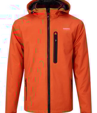 Nordberg LASER Men's Padded Softshell Jacket BURNED ORANGE