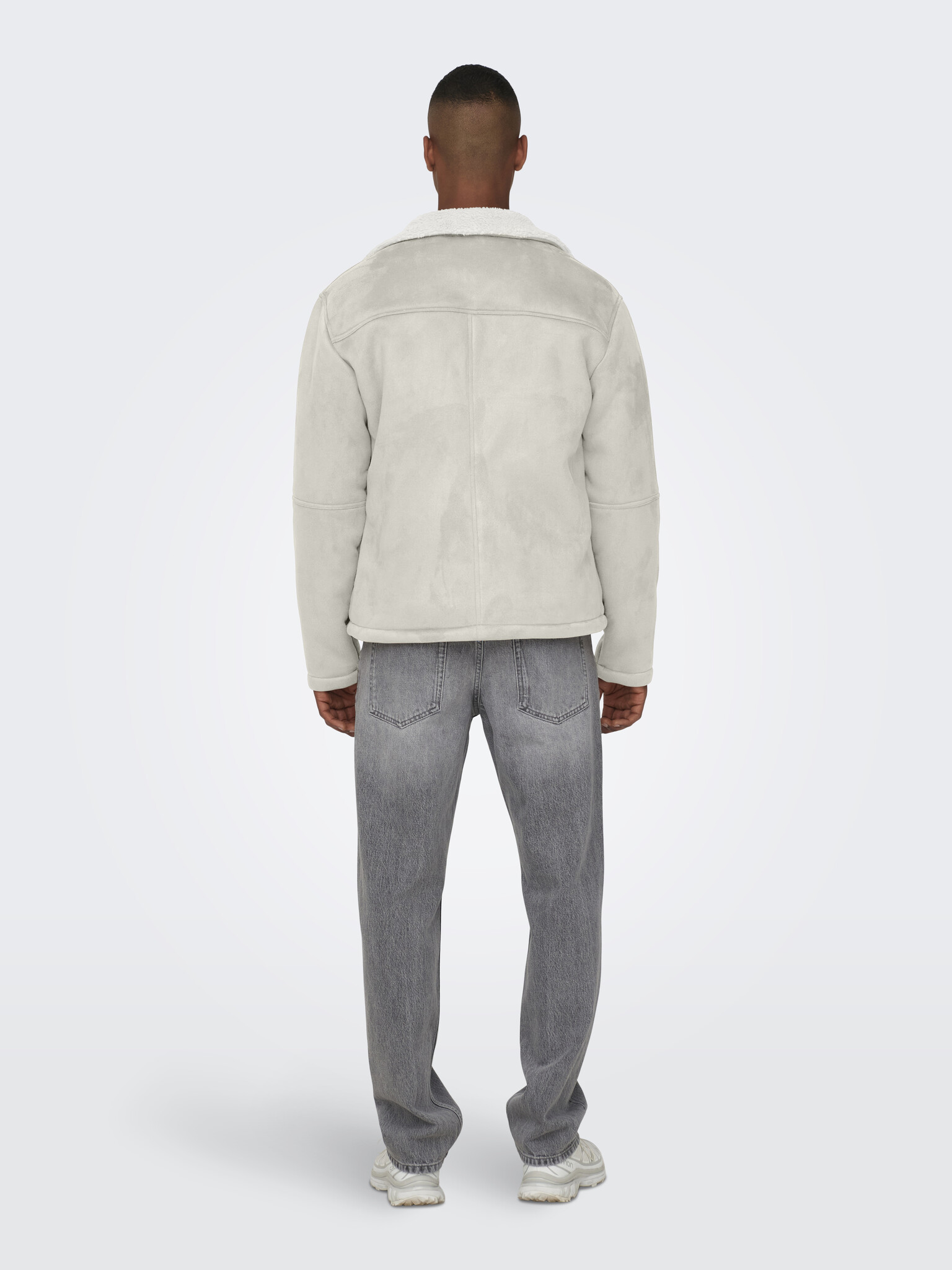 ONSROYCE SHEARLING JACKET OTW (Silver Lining)