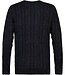 M-3040-KWR247 Men Knitwear Round Neck Basic (5120 Sky Captain)