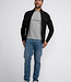 M-3040-KWC218 Men Knitwear Collar Cardiguan (9091 Dark Black)