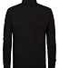 M-3040-KWC218 Men Knitwear Collar Cardiguan (9091 Dark Black)