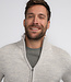 M-3040-KWC216 Men Knitwear Collar Cardiguan (0009 Antique White Melee)