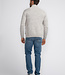M-3040-KWC216 Men Knitwear Collar Cardiguan (0009 Antique White Melee)