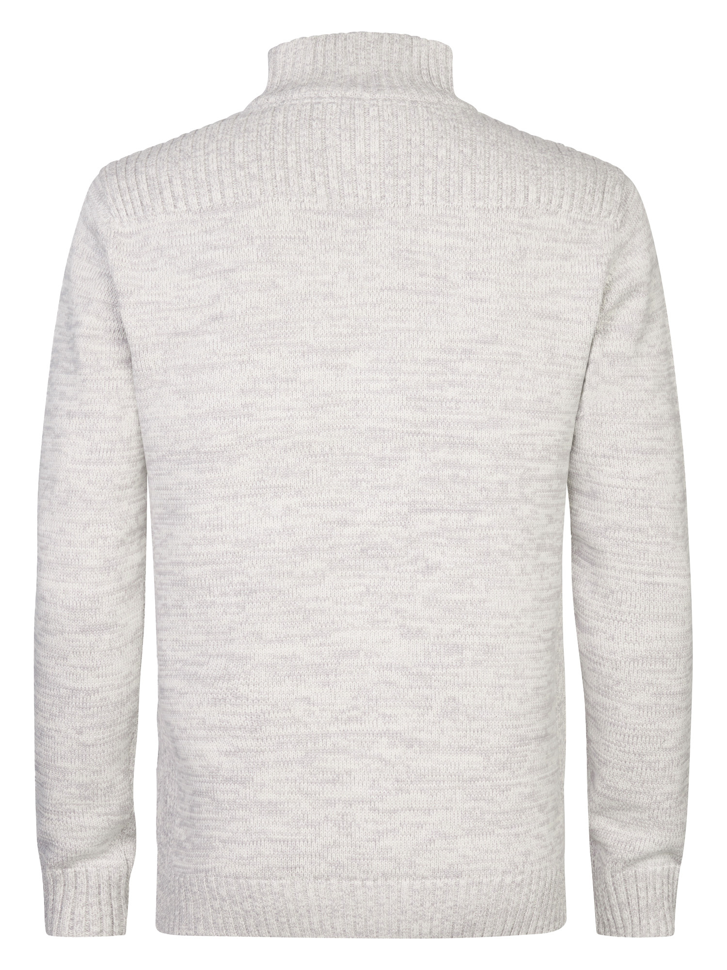 M-3040-KWC216 Men Knitwear Collar Cardiguan (0009 Antique White Melee)