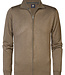 M-3040-KWC225 Men Knitwear Collar Cardigan (7141 Timber Wood )