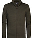 M-3040-KWC216 Men Knitwear Collar Cardiguan (6088 Army Green)