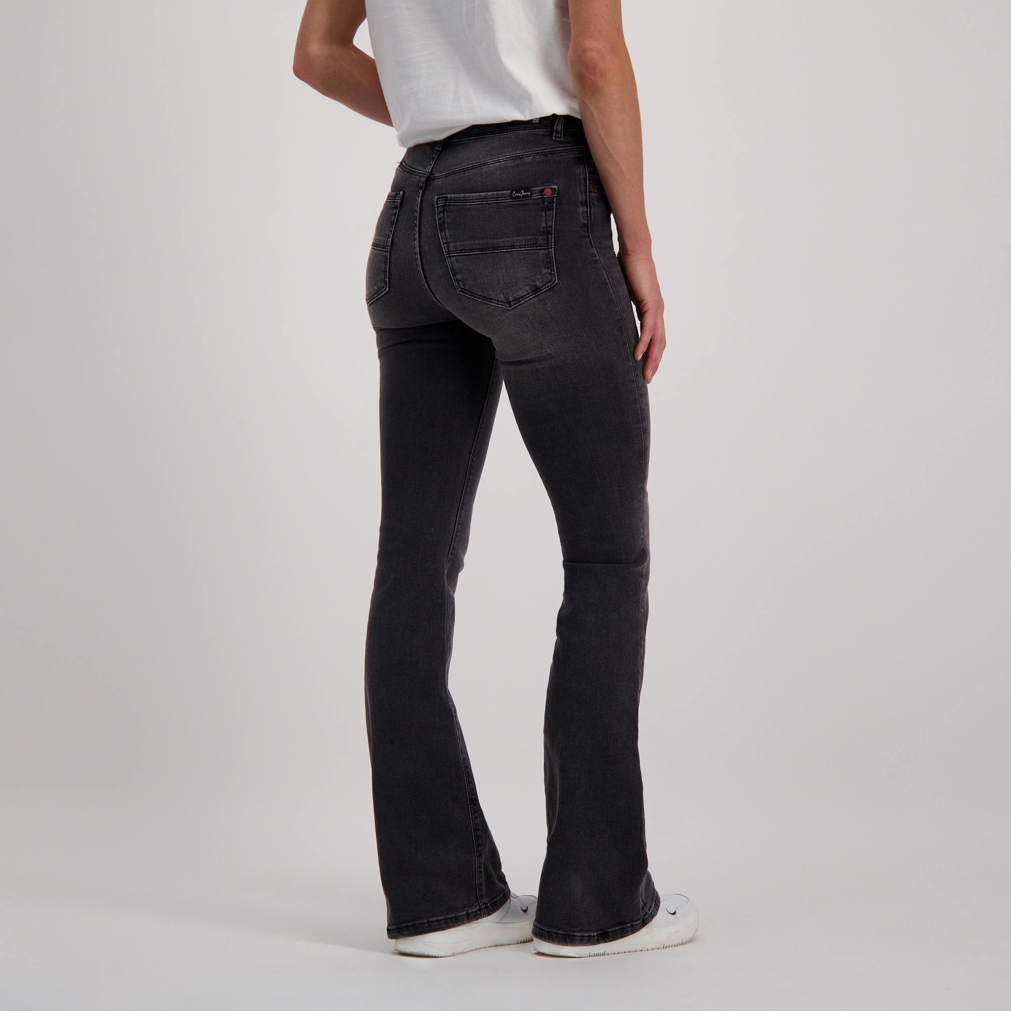 MICHELLE Flare Den.Black Used