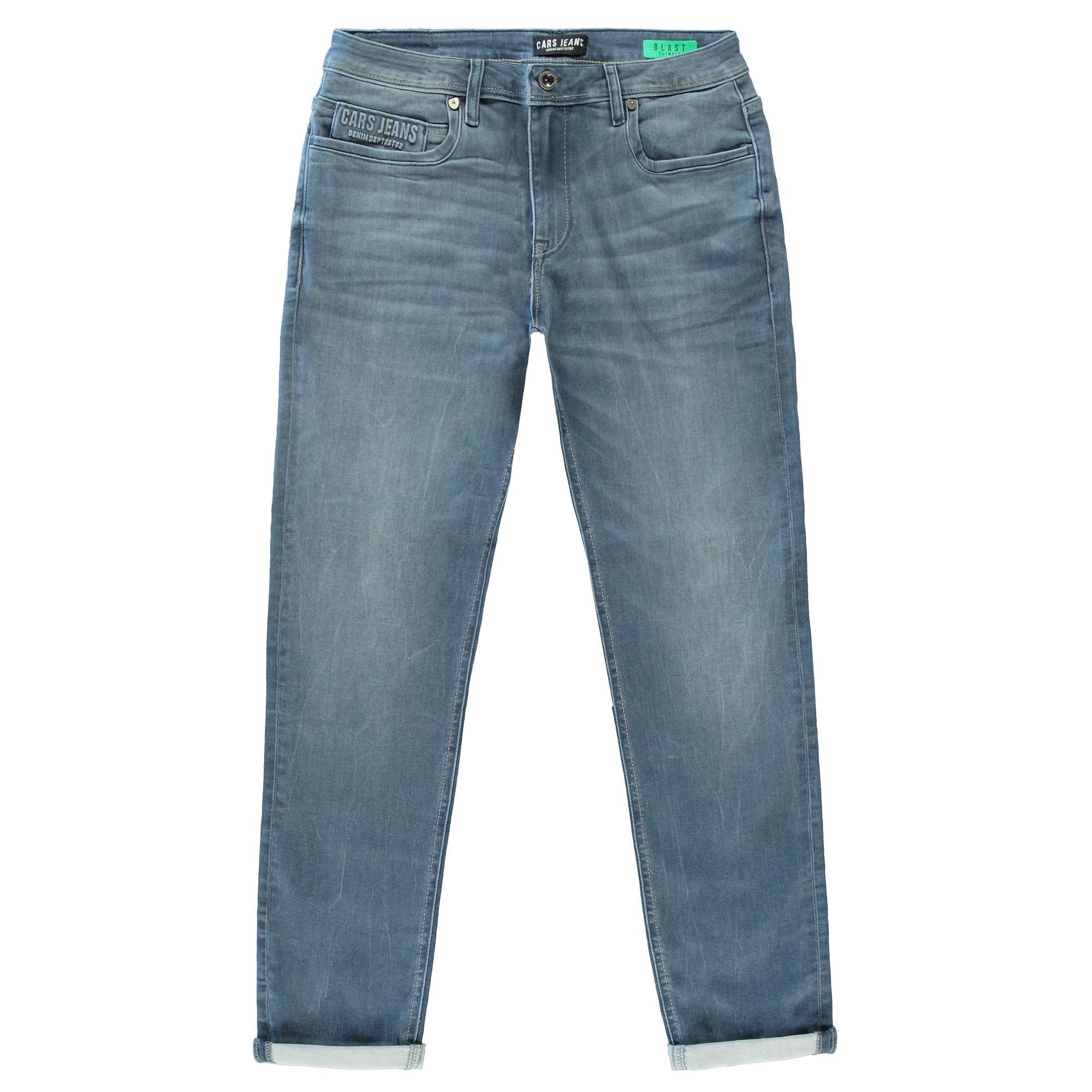 BLAST JOG den.Stone grey