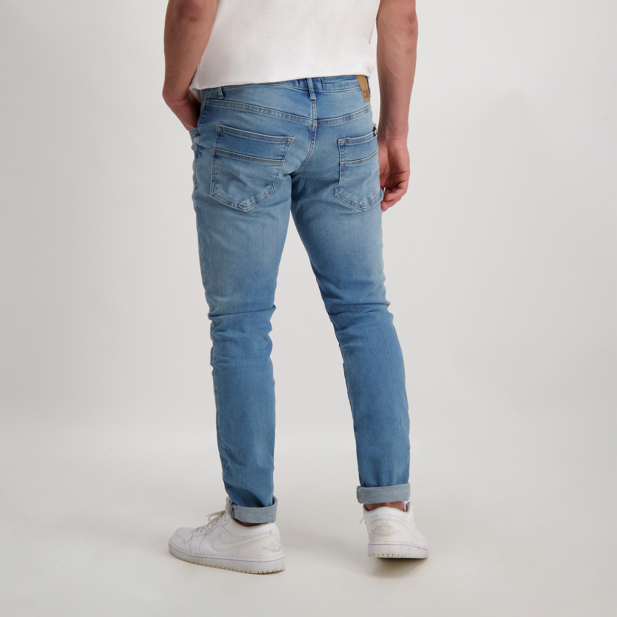 BATES DENIM BLEACHED USED