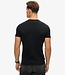 ESSENTIAL LOGO EMB TEE (Black Hazard Orange)