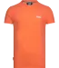 ESSENTIAL LOGO EMB TEE (Sunburst Coral)