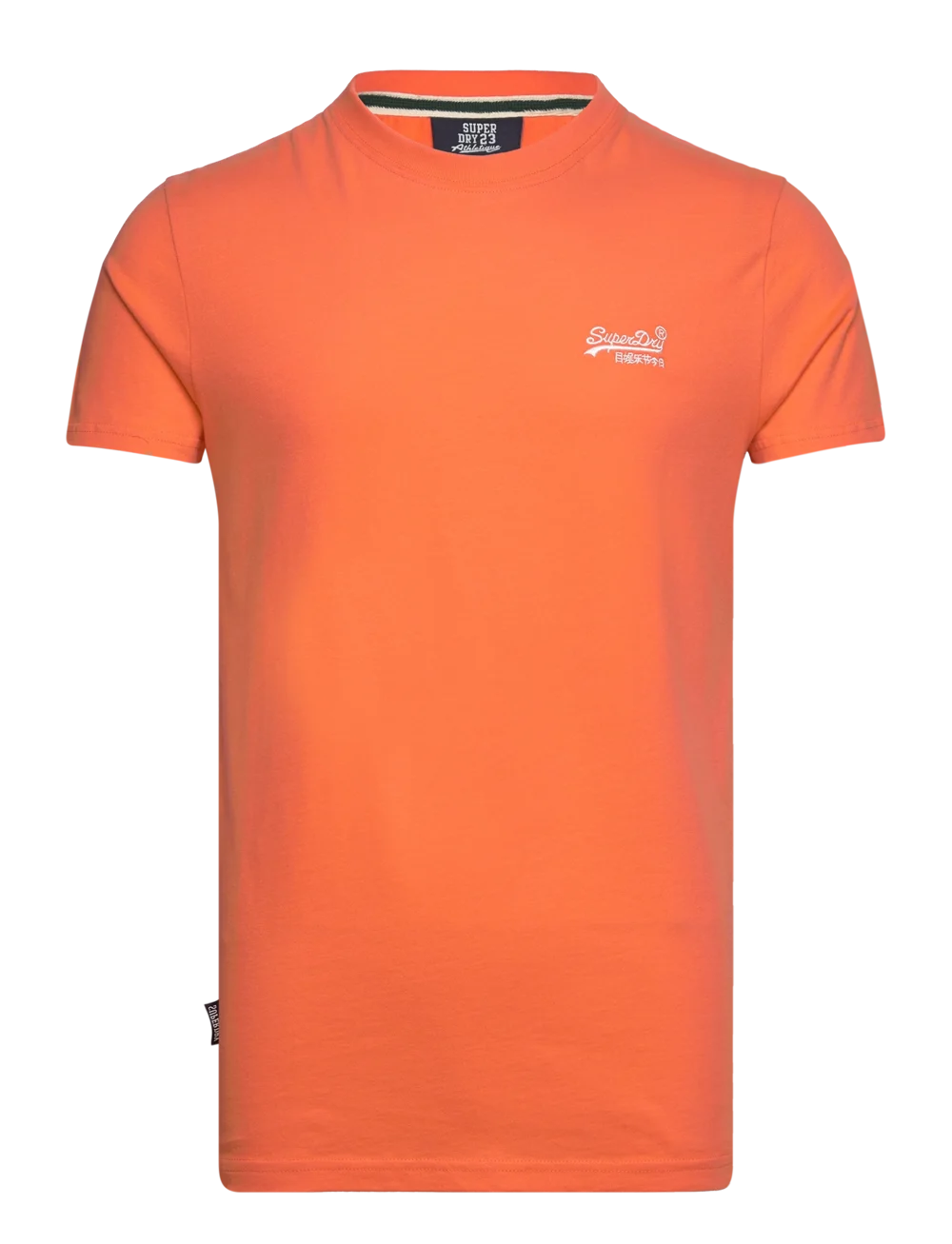 ESSENTIAL LOGO EMB TEE (Sunburst Coral)