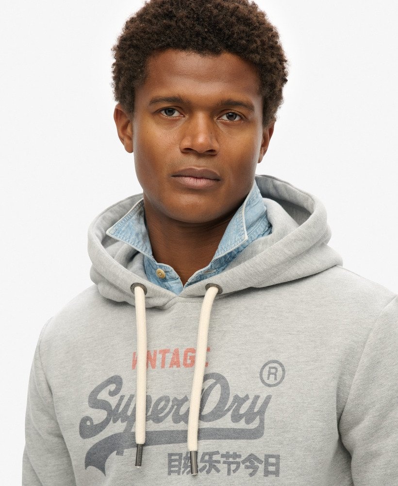 VL HERITAGE RELAXED HOOD (College Grey Marl)