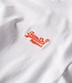 ESSENTIAL LOGO EMB TEE (Optic/Hazard Orange)