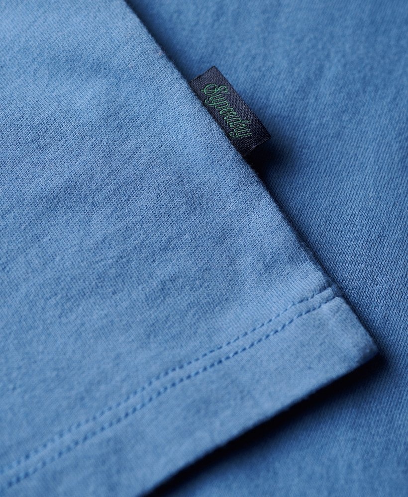 ESSENTIAL LOGO EMB TEE (Monaco Blue)