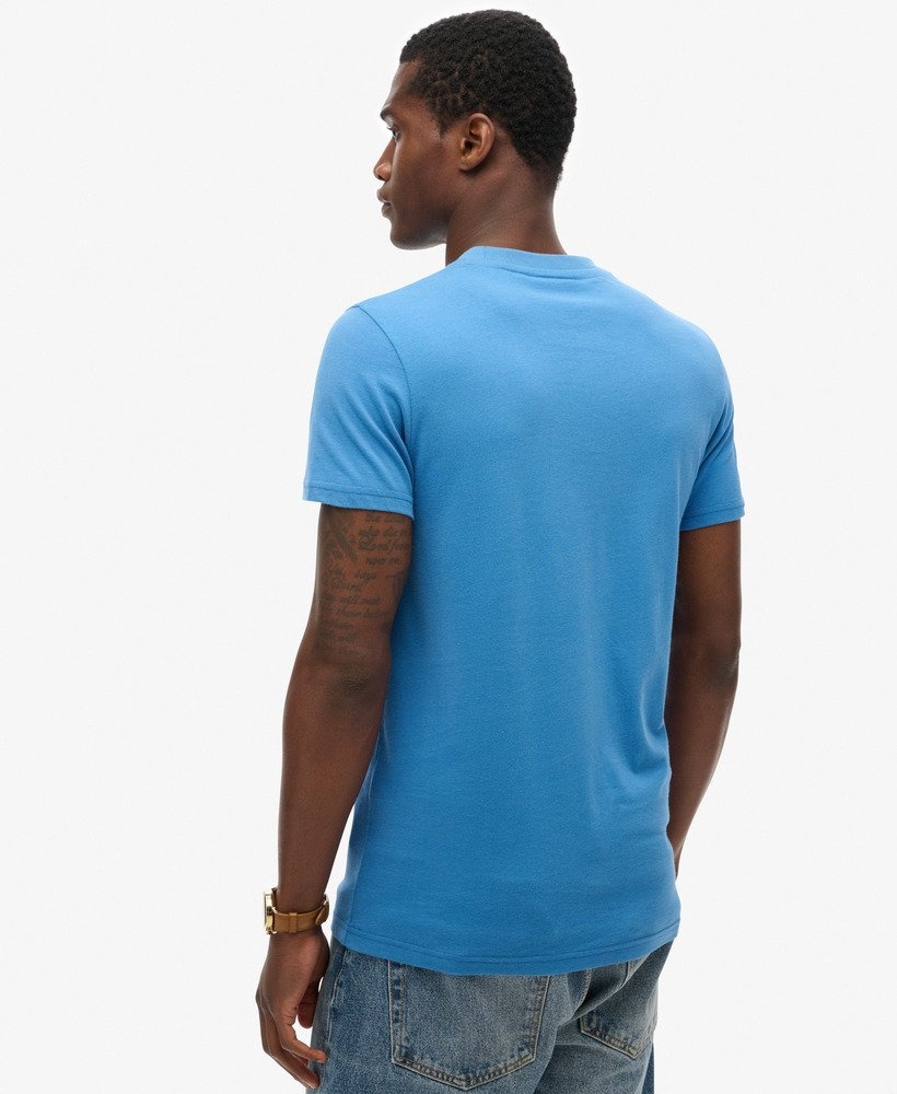 ESSENTIAL LOGO EMB TEE (Monaco Blue)