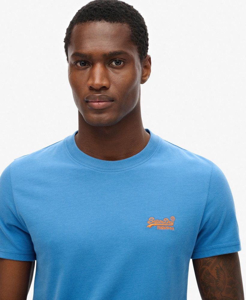ESSENTIAL LOGO EMB TEE (Monaco Blue)