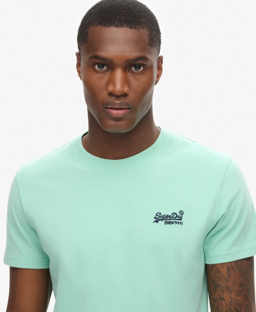 ESSENTIAL LOGO EMB TEE (Spearmint Light Green)