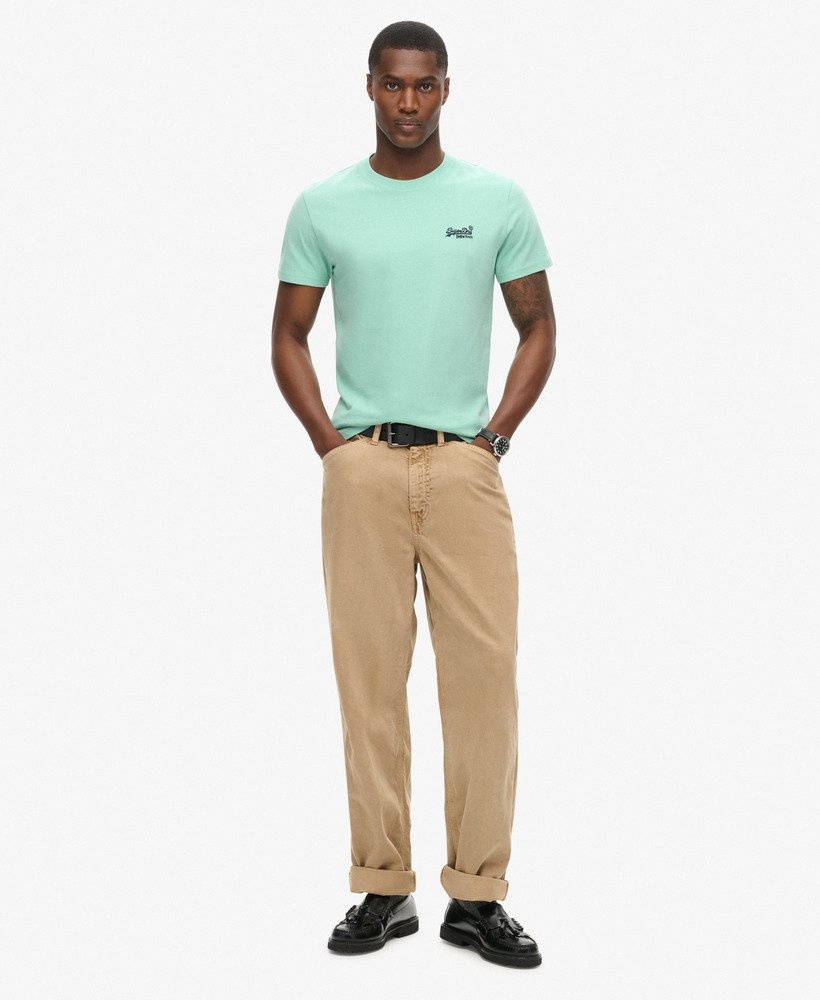 ESSENTIAL LOGO EMB TEE (Spearmint Light Green)