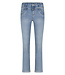 RELAX mid stone used high rise-reg fit-tapered legs
