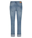 KATE denim&embroid pockets-reg rise-reg fit stone used