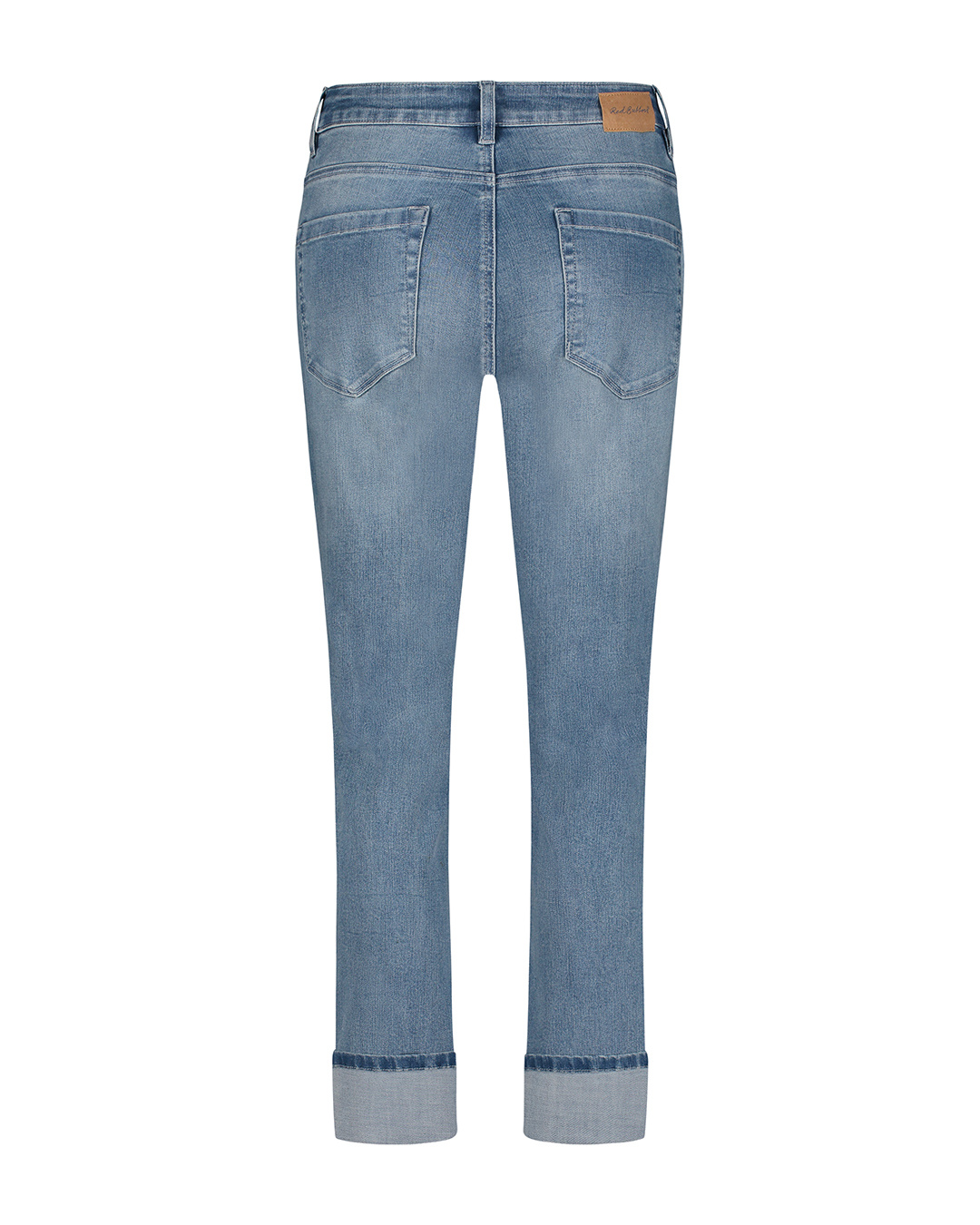 KATE denim&embroid pockets-reg rise-reg fit stone used