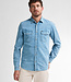 M-1050-SIL436 Men Shirt Long Sleeve Denim (5001 Light Indigo)