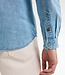 M-1050-SIL436 Men Shirt Long Sleeve Denim (5001 Light Indigo)