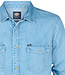 M-1050-SIL436 Men Shirt Long Sleeve Denim (5001 Light Indigo)